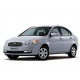 Накладки на пороги для Hyundai Accent