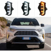 ПТФ с ДХО для Toyota RAV 4 (ХА50) 2018-2026