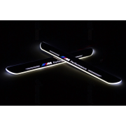 Накладки на пороги LED для BMW 3 series М