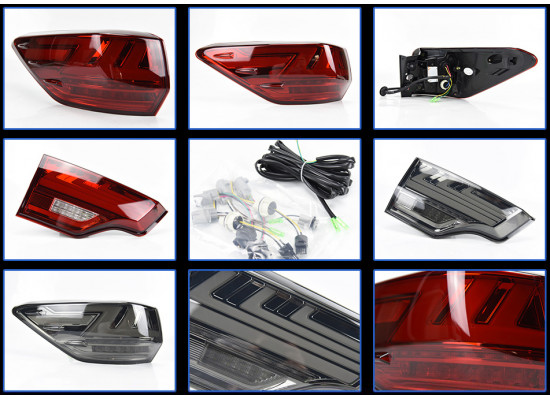 Задние фонари для Toyota Highlander 3 2013-16. Вариант 3