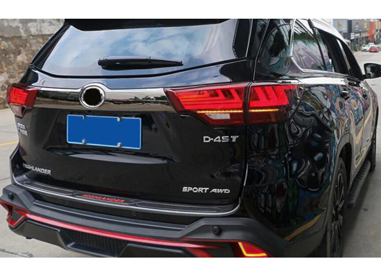 Задние фонари для Toyota Highlander 3 2013-16. Вариант 3