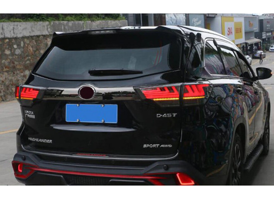 Задние фонари для Toyota Highlander 3 2013-16. Вариант 3