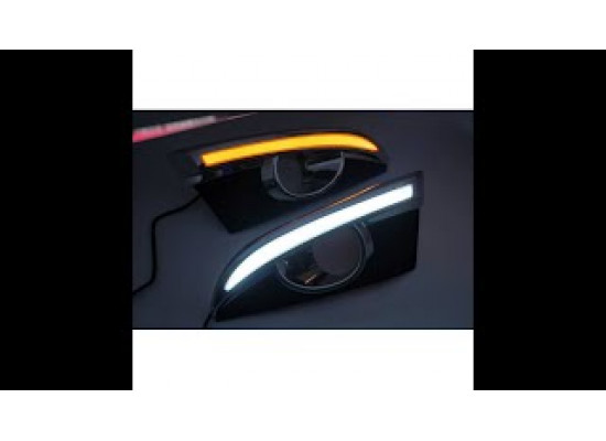 ДХО для Chevrolet Captiva 2011-2013 Вариант 2 (с бегущими поворотниками)