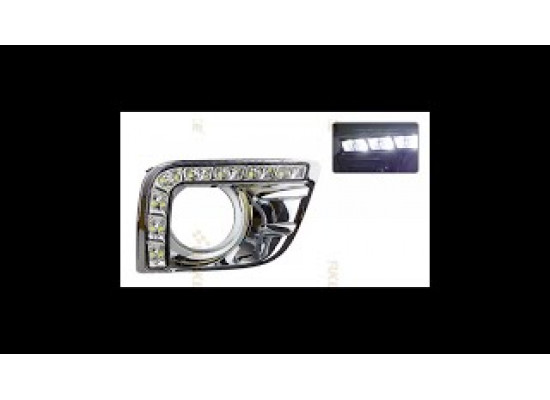 ДХО для Toyota Land Cruiser Prado 150 2009-13 с бегущими поворотниками ДХО для Toyota Land Cruiser Prado 150 2009-13 с бегущими поворотниками