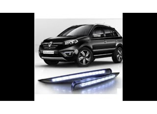 ДХО для Renault Koleos 2011-16 (оба рестайлинга) Вариант 1 ДХО для Renault Koleos 2011-16 (оба рестайлинга) Вариант 1